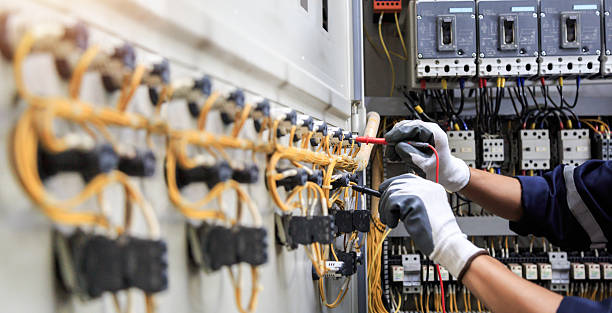 Professional Electrical Panel Upgrade technician working in Brookston, IN